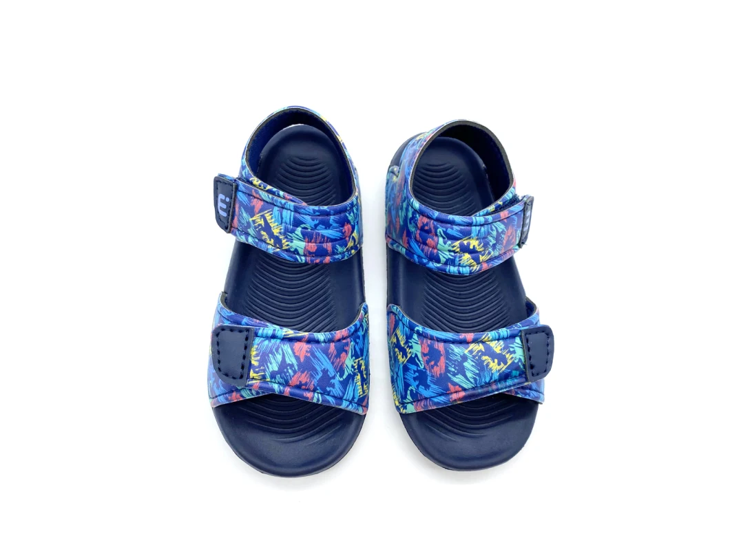 2022 New Development Kids′ Sandal with Digital Printing Design