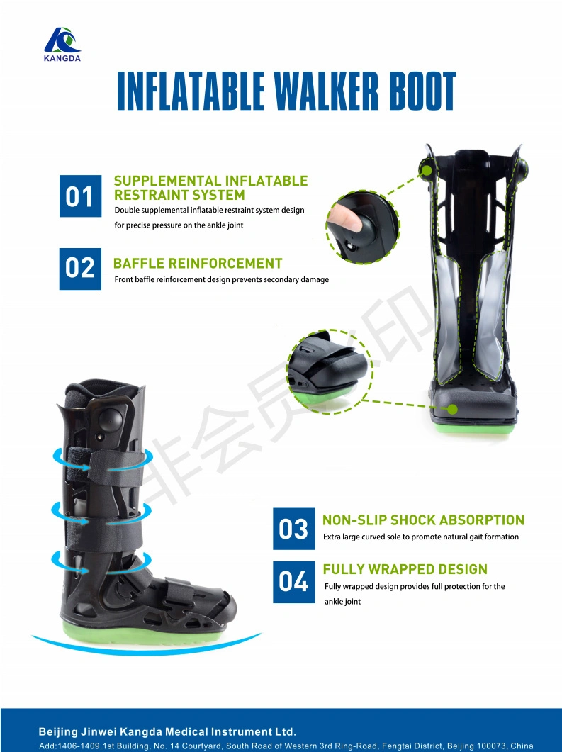 Lightweight Short Ultralight Ankle Walker Boots for Ankle Rehabilitation