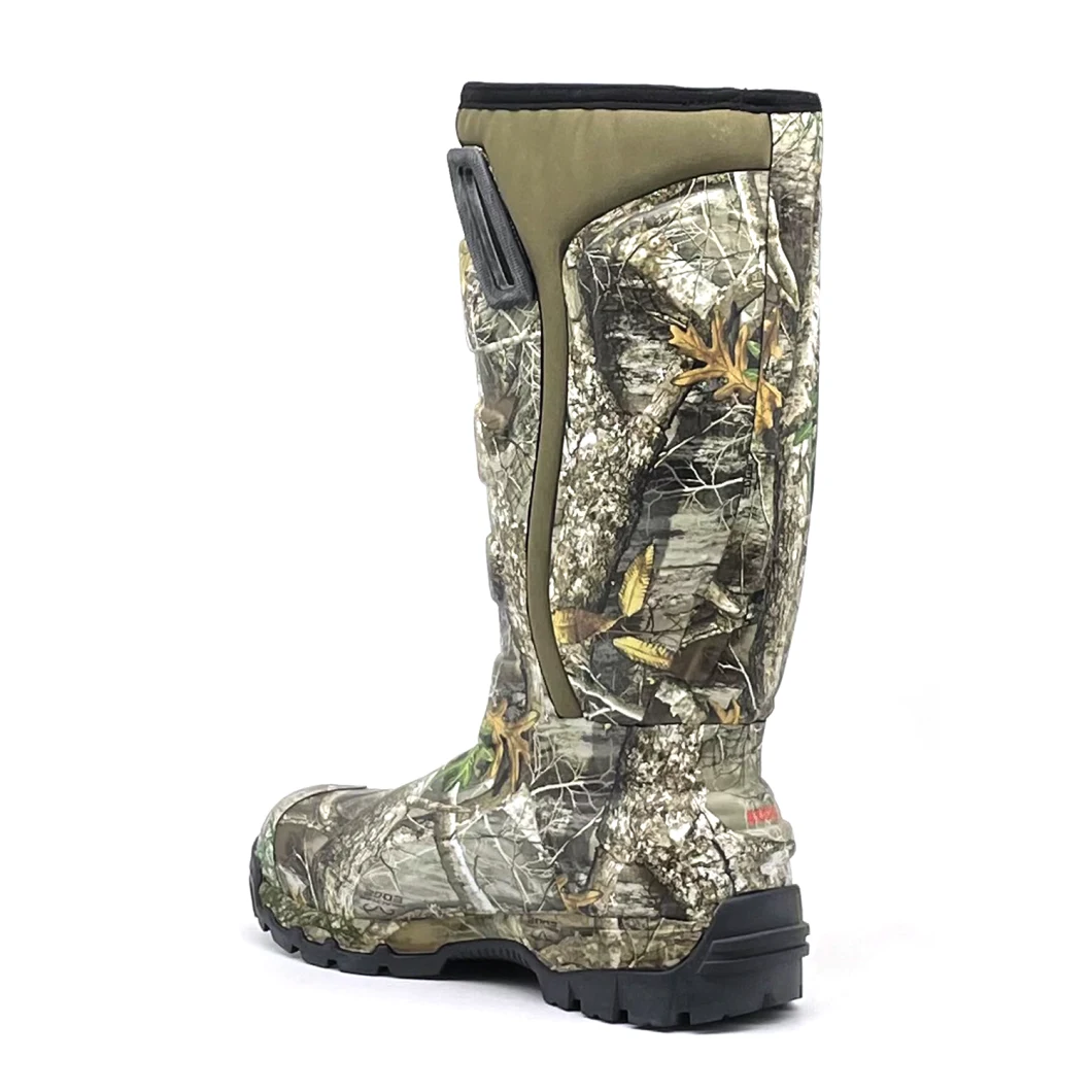 China Manufacturer Factory Price Knee High Hunting Boots Neoprene Camo Boots for Men