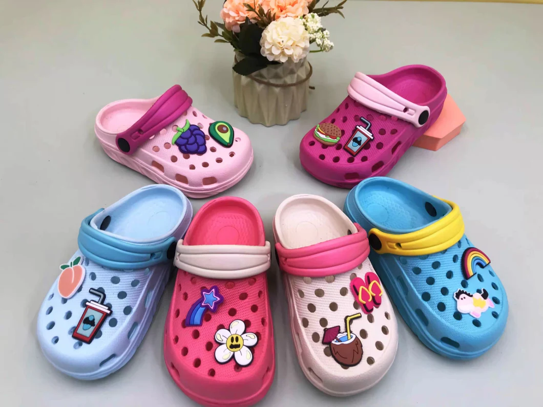 Children Girl Boy Footwear Clog EVA Kids Shoes Slippers Sandals