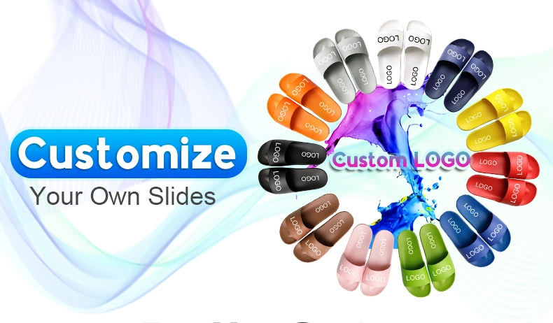 Custom Black and Sandals Mens, Sport Gents Slipper Bath Sandals for Man